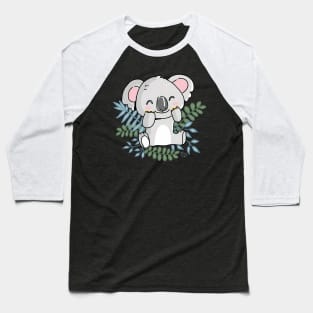 Koala Bear Drawing Australian Baseball T-Shirt